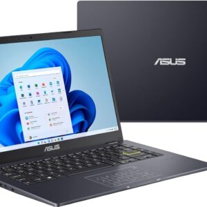 Alternative view of ASUS E410MA-BV1517, Intel Celeron N4020, 4GB DDR4 2666, 256GB M.2 NVMe PCIe 3.0 SSD, No OS, 14″ HD – 90NB0Q15-M007E0