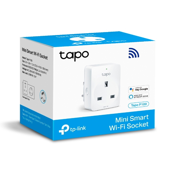 TP-Link TAPO P100 | TP-Link Mini Smart Wi-Fi Socket - TL-TAPO P100 - Image 8