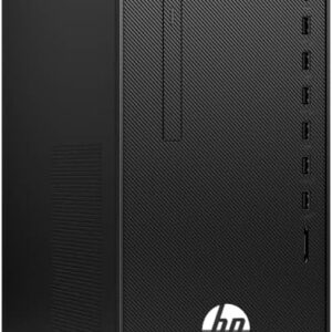 Alternative view of HP 290 G9 Microtower PC, Intel Core i7 13700, 8GB DDR4 3200, 512GB SSD, FreeDOS, 9.5mm Slim DVD-Writer, USB Keyboard & Mouse, Black, 1 Year HP Warranty