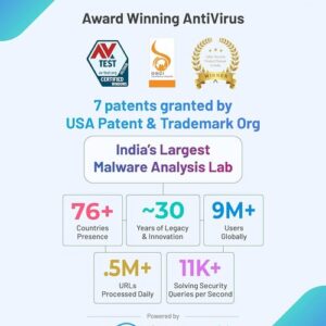 Alternative view of Quick Heal | Total Security | 3 Users | 1 Year