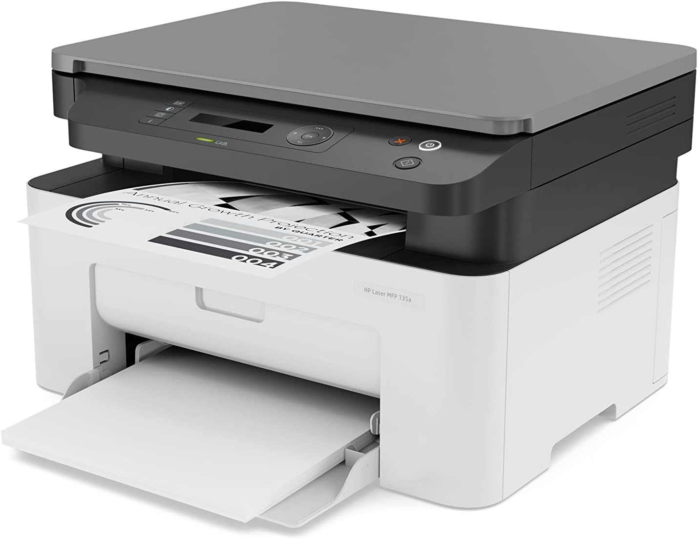 HP Laser Multifunction Laser Printer print, scan, copy | MFP 135w (4ZB83A)