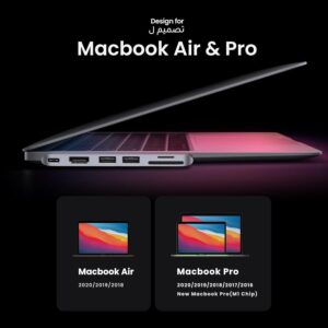 Alternative view of UGREEN USB C Hub for MacBook Pro 2023 6-In-2 Type C Hub Adapter with 4K HDMI, Thunderbolt 3 USB-C Port, SD TF Card Reader, 2*USB 3.0 USB Compatible for Macbook Pro/Air M1, M2, M2 Pro, M2 Max 2020-2023