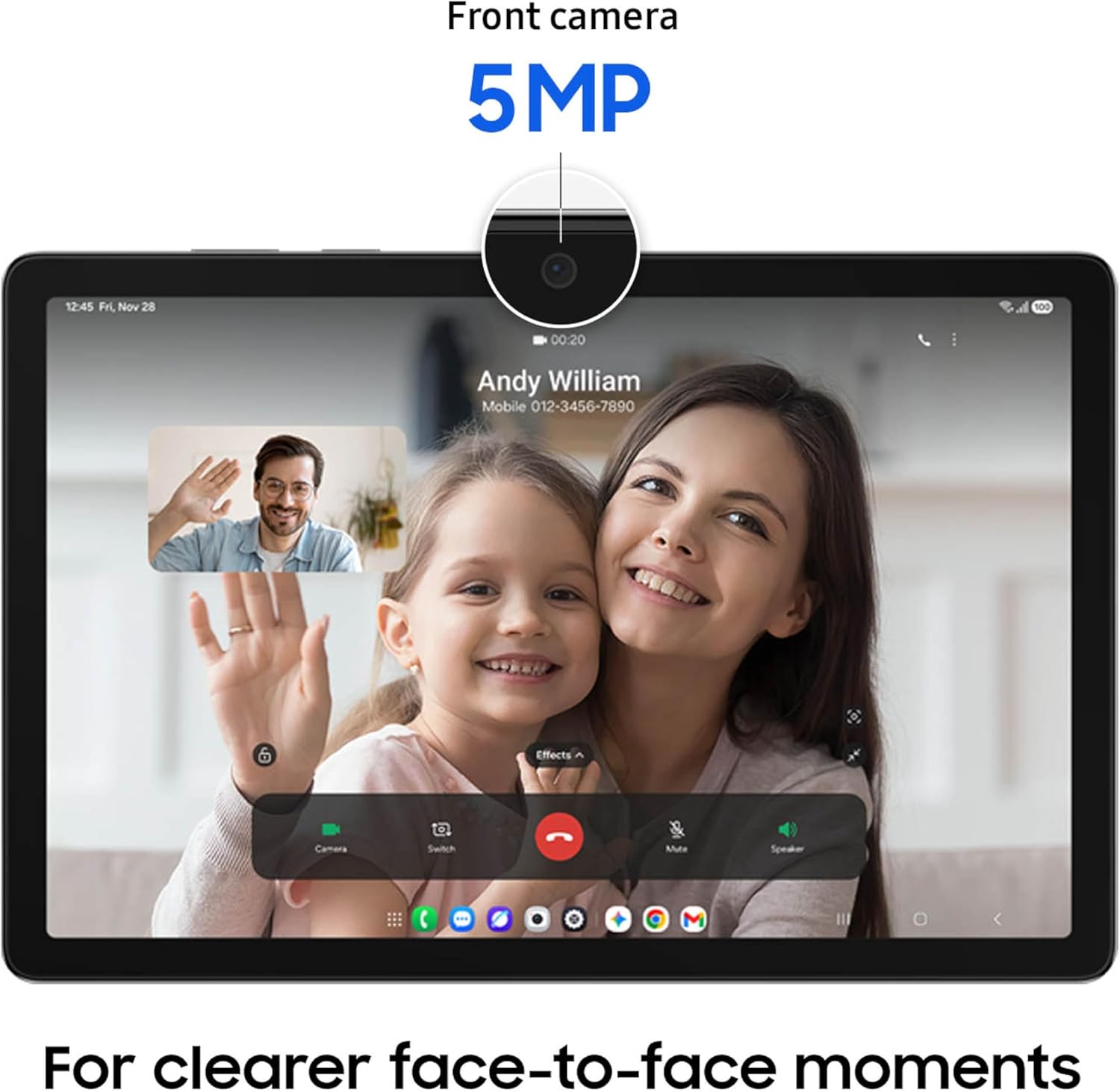 Samsung Galaxy Tab A11+ 8GB RAM, 256GB Storage, Optimized Performance, Long Lasting Battery, Expandable Storage, Large Display, Dolby Atmos Speakers, AI Assist, Slim, Light - Image 4