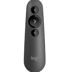 Logitech R500 Presenter | Laser Remote Clicker with Dual Connectivity Bluetooth or USB for Powerpoint, Keynote, Google Slides, Wireless Presenter