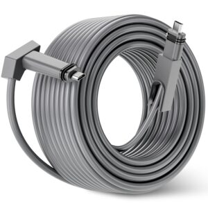 Starlink Cable 45M | Actuated | Starlink Rectangular Satellite V2 Replacement Cable Starlink Internet Kit for Satellite V2 Starlink Cable Extension Cord for Starlink V2 Cable-Gray