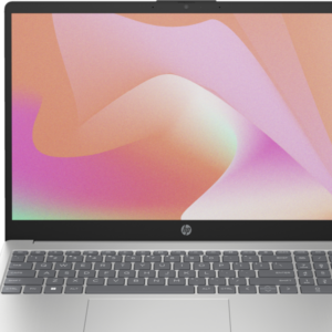 HP 15-fd0371nia laptop, 13th gen intel core i7-1355U, 8GB ram, 512GB SSD, Nvidia MX570 2GB, 15.6″ FHD, Free Dos, Natural silver, Eng-Backlit keyboard (9Q920EA)