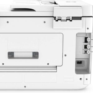 Alternative view of HP OfficeJet Pro 7740 Wide Format All-in-One Color Printer with Wireless Printing, Works with Alexa (G5J38A), WhiteBlack