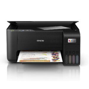 Epson Ecotank L3210 - Ink Tank Printer A4, Colour, 3 In 1 Printer, Black