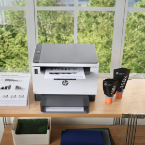 Alternative view of HP LaserJet MFP M141w Printer (7MD74A)