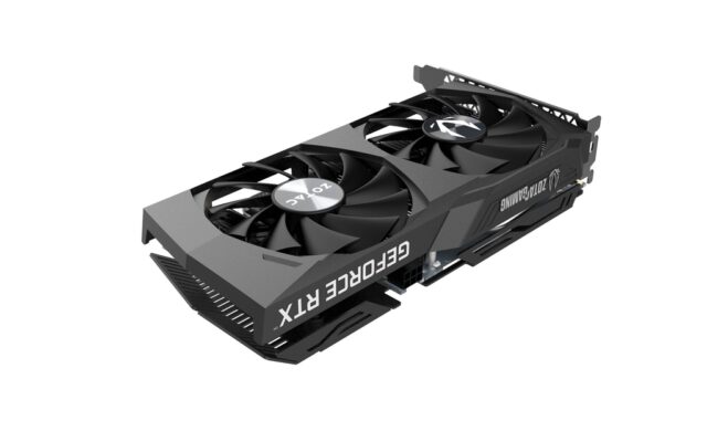 ZOTAC GAMING GeForce RTX 3050 ECO 8GB GDDR6 Graphics Card, Display Outputs: 3 x DisplayPort 1.4a, 1 x HDMI 2.1, Recommended Power Supply: 450W, Power Input: 6-Pin