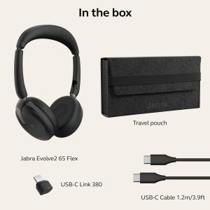 Alternative view of Jabra Evolve2 65 Flex Link380a MS Stereo