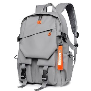 Waterproof Laptop Travel Backpack with USB Charge | Grey