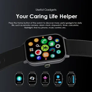 Alternative view of Oraimo Watch 5 | 2.01" HD Panda Glass 1ATM Smart Watch