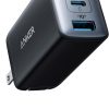 Anker Phone Charger, 65W 3-Port Fast Compact Foldable USB C Charger Block, Type C Charger Fast Charging for MacBook Pro/Air, iPad Pro, Galaxy S Series, Dell XPS 13, Note Series, iPhone Series