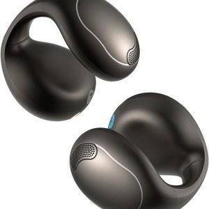 Soundcore C40i by Anker, Open-Ear Earbuds, Clip-On Headphones, Flexible Joint Design, Button Controls, Lightweight Comfort, Stable Fit with Attachable Ear Grips, Expansive Drivers for Clear Sound