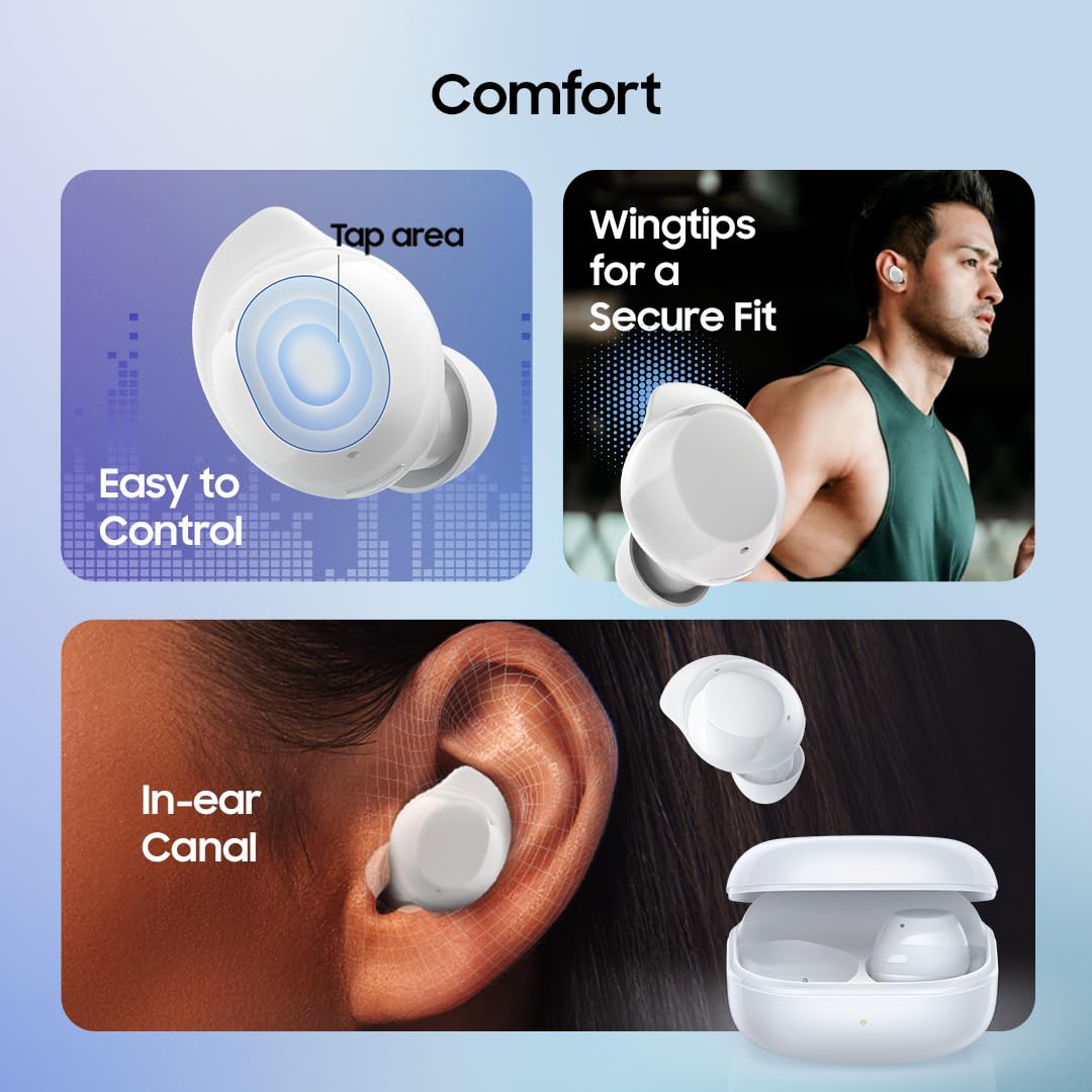 Samsung Galaxy Buds Core (Black) Galaxy AI Enabled in-Ear TWS with ANC | Enriched Bass | 6 Mic Setup | IP54 | 35hrs Battery | Touch Controls - Image 6