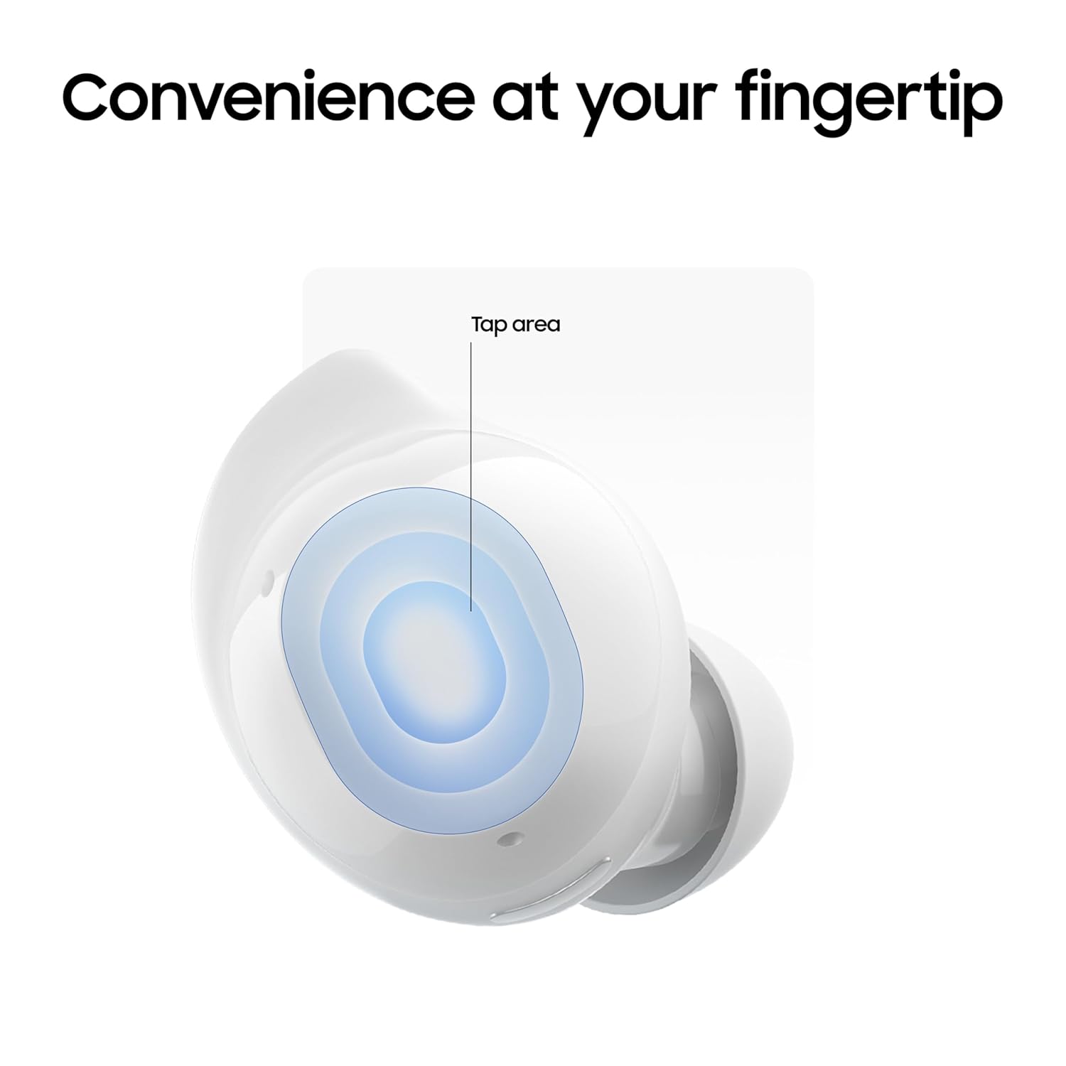 Samsung Galaxy Buds Core (Black) Galaxy AI Enabled in-Ear TWS with ANC | Enriched Bass | 6 Mic Setup | IP54 | 35hrs Battery | Touch Controls - Image 7