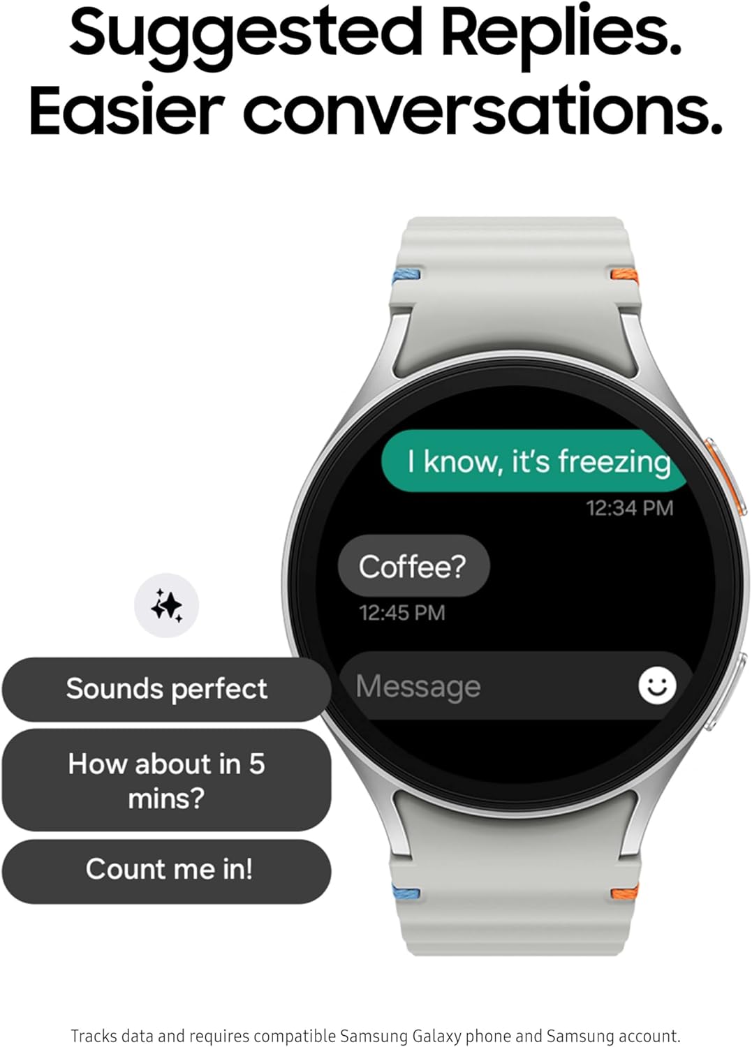 SAMSUNG Galaxy Watch 7 40mm Bluetooth AI Smartwatch wEnergy Score, Wellness Tips, Heart Rate Tracking, Sleep Monitor, Fitness Tracker - Image 7