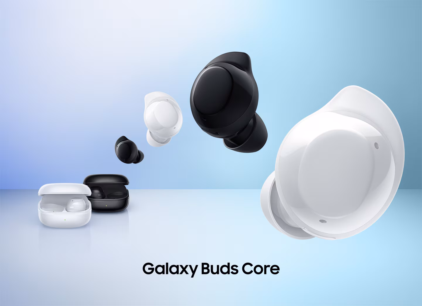 Samsung Galaxy Buds Core (Black) Galaxy AI Enabled in-Ear TWS with ANC | Enriched Bass | 6 Mic Setup | IP54 | 35hrs Battery | Touch Controls - Image 10
