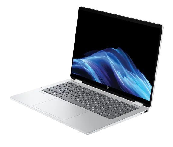 HP OmniBook 5 Flip 2-in-1 Laptop 14-fp0057nr 14", Touch screen, Windows 11,  Intel® Core™ 5, 8GB RAM, 256GB SSD, 2K, Glacier silver - Image 6