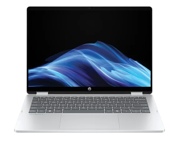 HP OmniBook 5 Flip 2-in-1 Laptop 14-fp0057nr 14", Touch screen, Windows 11,  Intel® Core™ 5, 8GB RAM, 256GB SSD, 2K, Glacier silver - Image 8