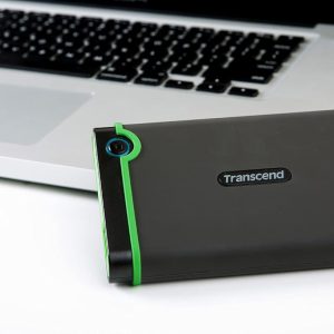 Transcend StoreJet Rugged External USB3.1(5Gbps) Portable HDD , Lightning-Fast Speeds, Iron Gray - Image 5