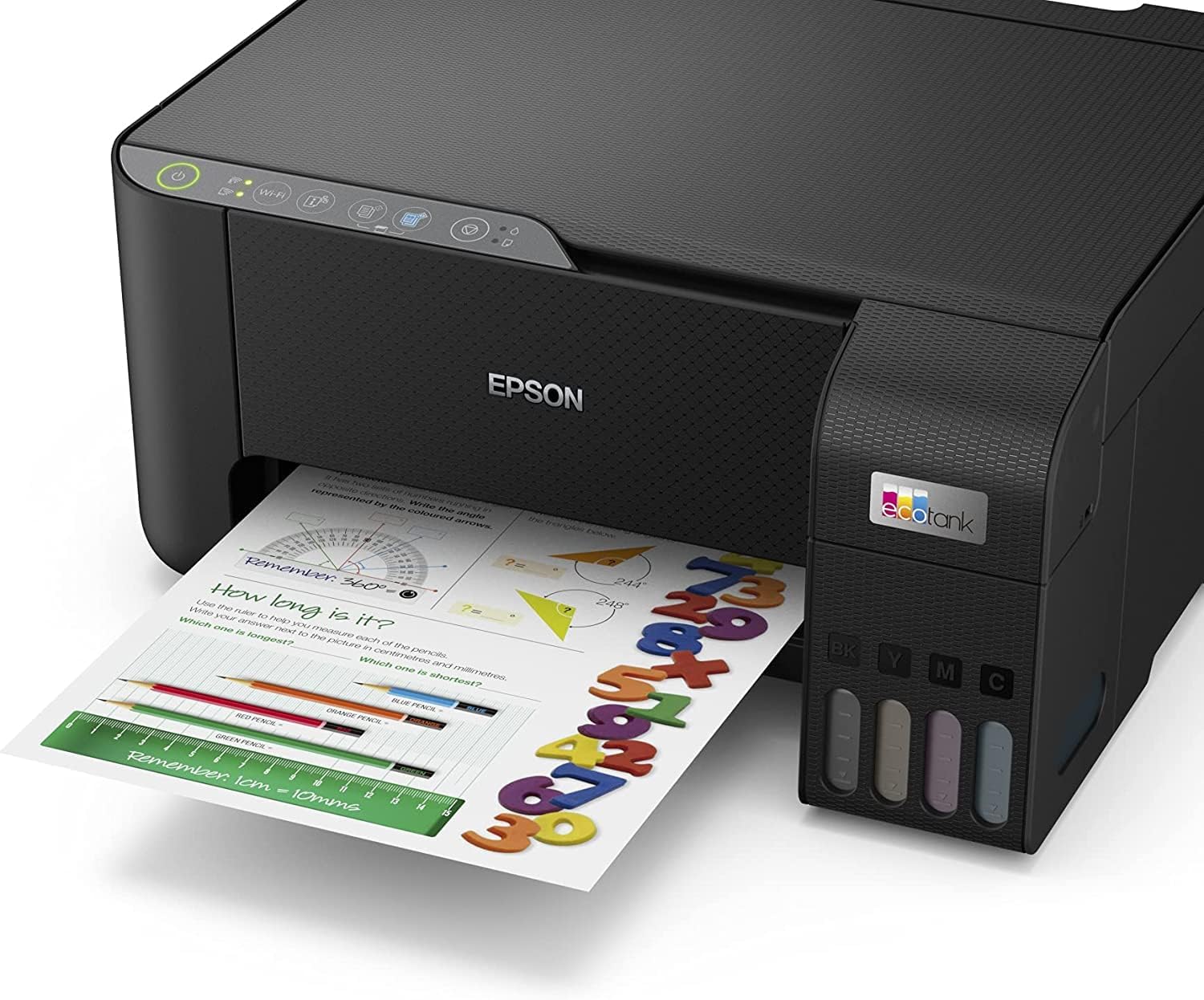 Epson EcoTank L3250 printer side view