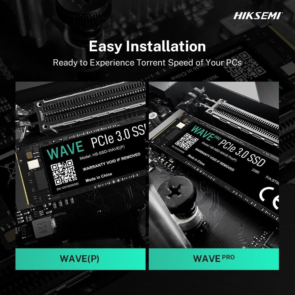 HIKSEMI Wave Internal SSD NVMe | M.2 2280 | PCIe Gen3x4 | Sequential read up to 3000MB/s - Image 2