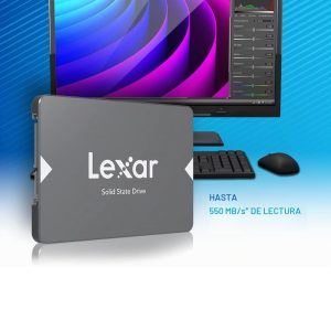 Lexar LNS100 Internal SSD | SATA III 2.5" | Sequential read up to 550MB/s | Sequential write up to 500MB/s | - Image 3