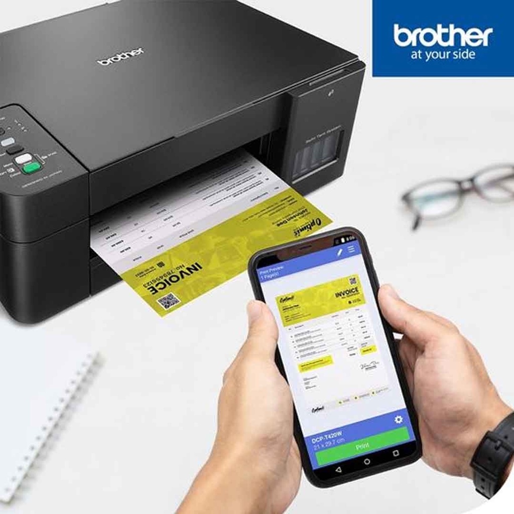 Brother DCP-T420W All-in One Ink Tank Refill System Printer with Built-in-Wireless Technology - Image 6