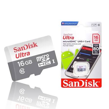 SanDisk Ultra | 16GB microSDXC | Up to 80MB/s read | A1 performance class - Image 2
