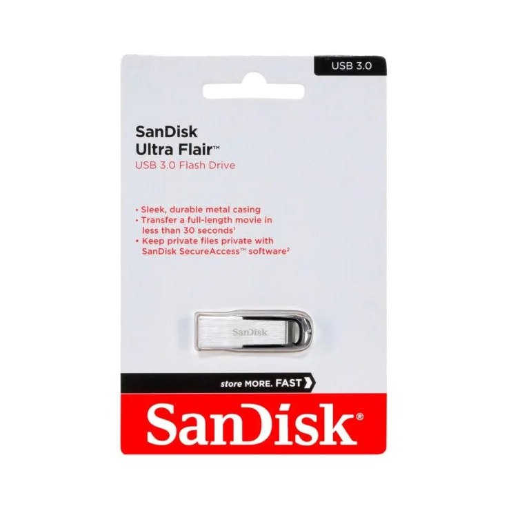 SanDisk Ultra Flair USB 3.0 Flash Drive | Durable metal casing - Image 2