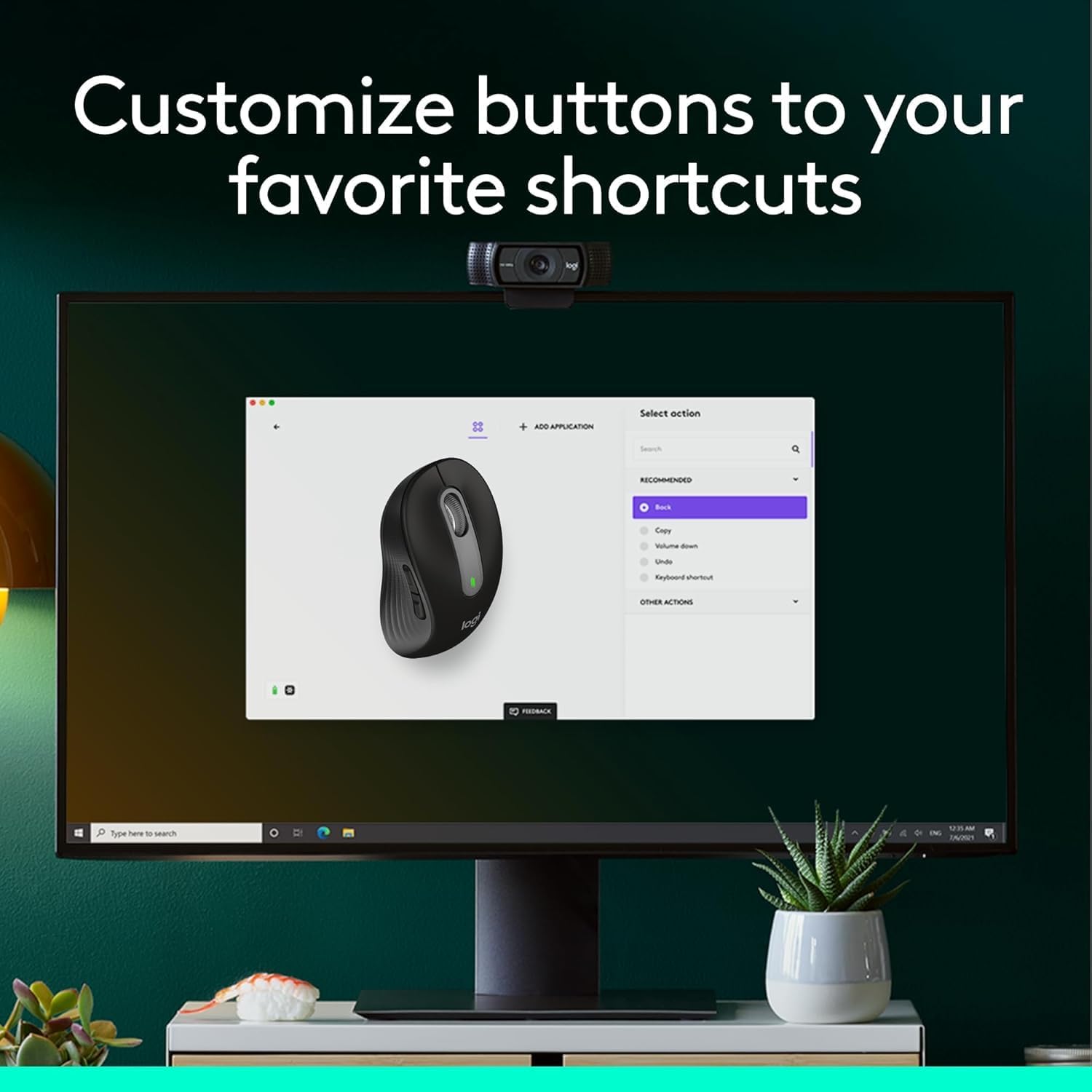 Logitech Signature M650 Wireless Mouse Small to Medium Sized Hand - Image 4