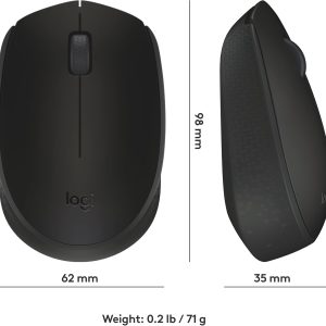 Logitech M170 Compact Ambidextrous 2.4 GHz Wireless Mouse - Image 4