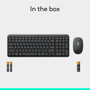 Logitech MK250 Wireless Bluetooth Keyboard and Mouse Combo - Image 3