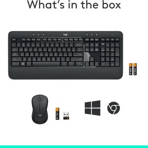 Logitech MK540 Advanced Wireless Keyboard and Mouse Combo - Image 2