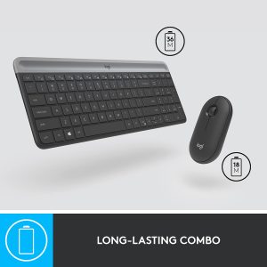 Logitech MK470 Slim Wireless Keyboard and Mouse Combo - Image 3