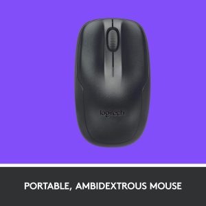 Logitech Mk220 Wireless Keyboard And Mouse Combo-Black - Image 5