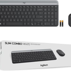 Logitech MK470 Slim Wireless Keyboard and Mouse Combo - Image 4