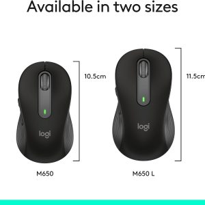 Alternative view of Logitech Signature M650 Wireless Mouse Small to Medium Sized Hand