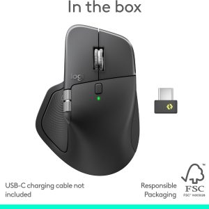 Logitech MX Master 4 Mouse | Ergonomic Wireless Rechargeable - Image 7