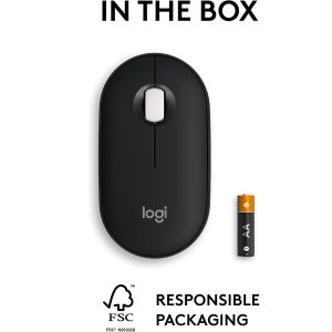 Alternative view of Logitech M350s Pebble Bluetooth Mouse