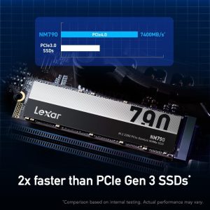 Lexar LNM790 Gen4 Internal SSD NVMe | 1TB M.2 2280 | PCIe Gen4x4 | Sequential read up to 7400MB/s - Image 6