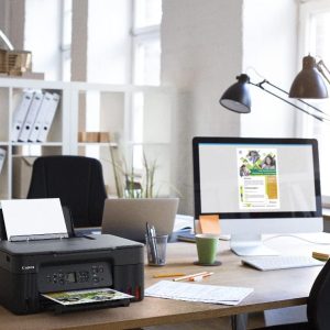 Canon PIXMA G3470 Printer | Wireless Colour 3-in-1 Refillable MegaTank Printer- Black - Image 6