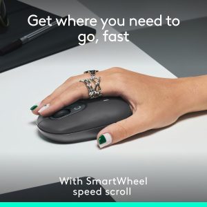 Logitech POP Wireless Mouse with Emoji Button Function - Image 7
