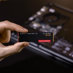 Alternative view of WD Black SN7100 Internal SSD NVMe