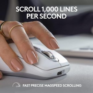 Logitech MX Anywhere 3S | Compact Wireless Mouse Fast Scrolling - Image 3