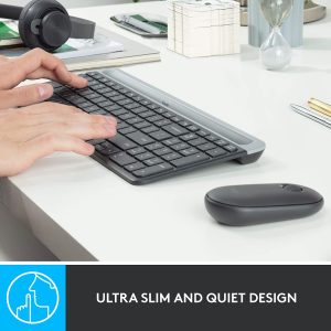 Logitech MK470 Slim Wireless Keyboard and Mouse Combo - Image 9