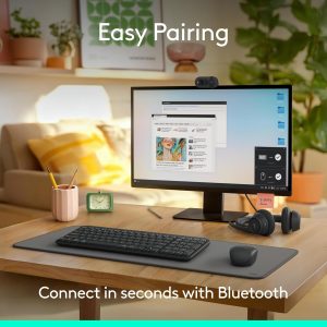 Logitech MK250 Wireless Bluetooth Keyboard and Mouse Combo - Image 8