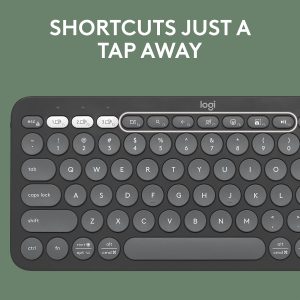 Logitech Pebble Keys 2 K380s Bluetooth Keyboard - Image 8